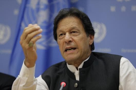 File photo of Pakistan PM Imran Khan. (Image : AP)