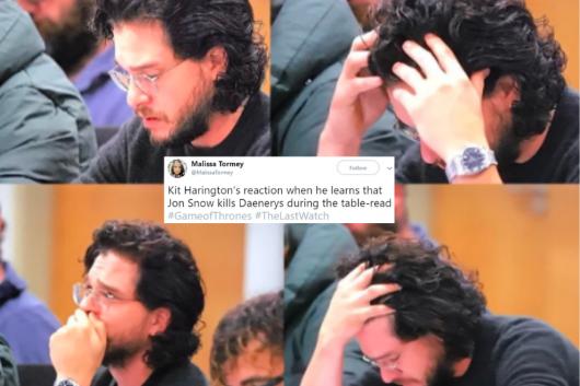 Kit Harrington S First Reaction To Jon Snow Killing Daenerys On