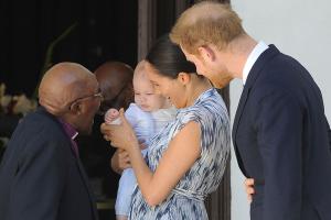 Baby Archie Makes Rare Public Appearance in South Africa