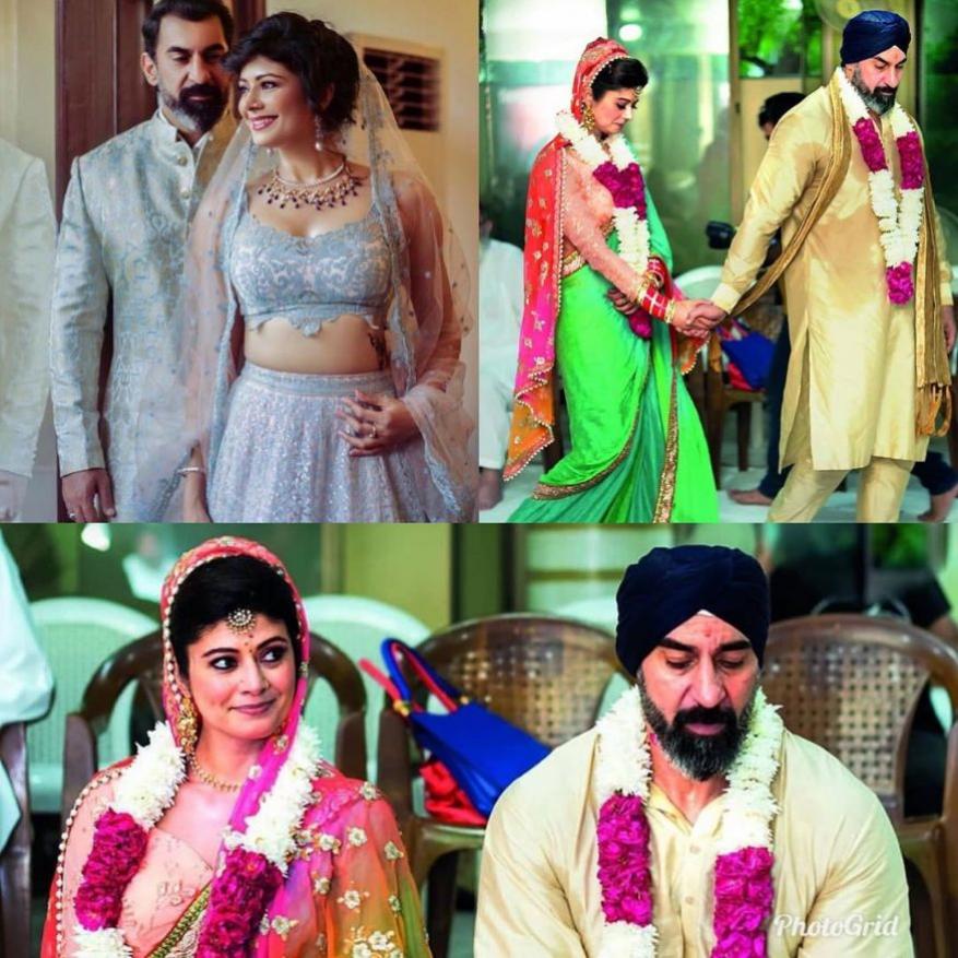  ਅਦਾਕਾਰ ਪੂਜਾ ਬਤਰਾ ਤੇ ਨਵਾਬ ਸ਼ਾਹ ਨੇ ਹਿੰਦੂ ਆਰੀਆ ਸਮਾਜੀ ਤਰੀਕੇ ਨਾਲ਼ ਵਿਆਹ ਰਚਾਇਆ। (Image: Instagram)