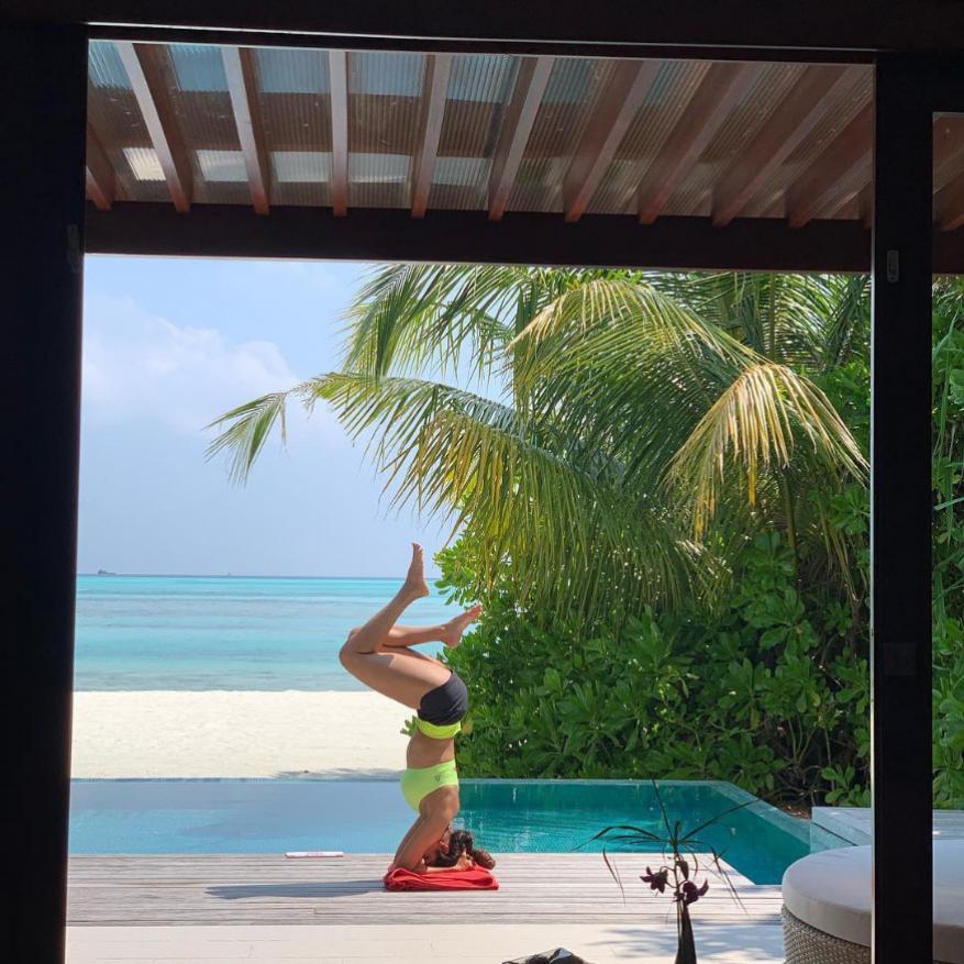  ਮਲਾਇਕਾ ਅਰੋੜਾ ਤਸਵੀਰਾਂ ਵਿੱਚ ਕਾਫ਼ੀ ਸਟਾਈਲਿਸ਼ ਲੱਗ ਰਹੀ ਹੈ। (Image: Instagram)