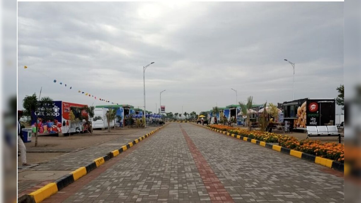 Container shops set up in Pakistan at Kartar Sahib Corridor,ਕਰਤਾਰ ਸਾਹਿਬ
