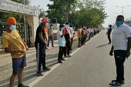 ਤਲਵੰਡੀ ਸਾਬੋ ਵਿਚ ਖਿਡਾਰੀਆਂ ਨੇ ਗਰਾਉਂਡ ਖੋਲਣ ਦੇ ਲਈ ਕੀਤਾ ਪ੍ਰਦਰਸ਼ਨ