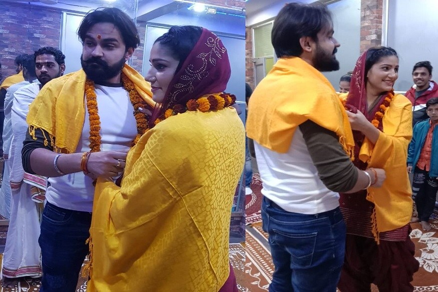 ਸੂਤਰਾਂ ਤੋਂ ਮਿਲੀ ਜਾਣਕਾਰੀ ਦੇ ਅਨੁਸਾਰ, ਹਰਿਆਣਾ ਦੀ ਮਸ਼ਹੂਰ ਕਲਾਕਾਰ ਸਪਨਾ ਚੌਧਰੀ ਲੰਬੇ ਸਮੇਂ ਤੋਂ ਵੀਰ ਸਾਹੁ ਨਾਲ ਰਹਿੰਦੀ ਸੀ। (Photo: News18) ਸੂਤਰਾਂ ਤੋਂ ਮਿਲੀ ਜਾਣਕਾਰੀ ਦੇ ਅਨੁਸਾਰ, ਹਰਿਆਣਾ ਦੀ ਮਸ਼ਹੂਰ ਕਲਾਕਾਰ ਸਪਨਾ ਚੌਧਰੀ ਲੰਬੇ ਸਮੇਂ ਤੋਂ ਵੀਰ ਸਾਹੁ ਨਾਲ ਰਹਿੰਦੀ ਸੀ। (Photo: News18)