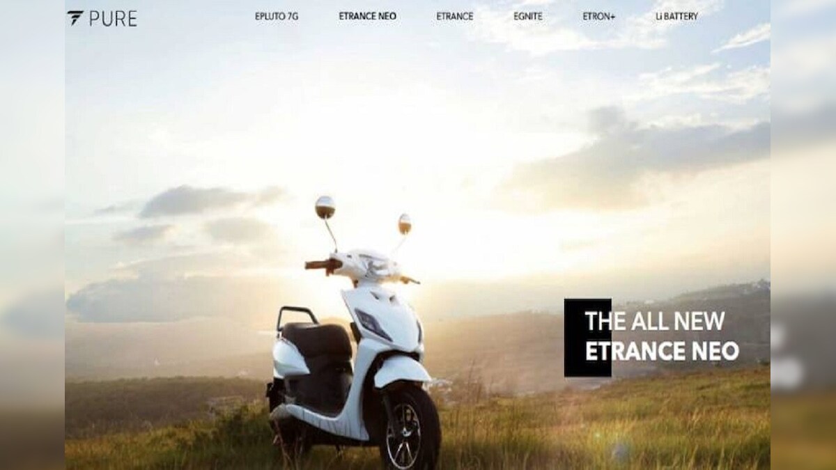 Pure EV High speed electric scooters in India launches Etrance Neo high