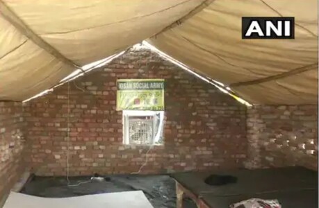 ਦਿੱਲੀ ਦੇ ਬਾਰਡਰਾਂ ਉਤੇ ਕਿਸਾਨਾਂ ਵੱਲੋਂ ਪੱਕੇ ਘਰਾਂ ਦੀ ਉਸਾਰੀ ਸ਼ੁਰੂ