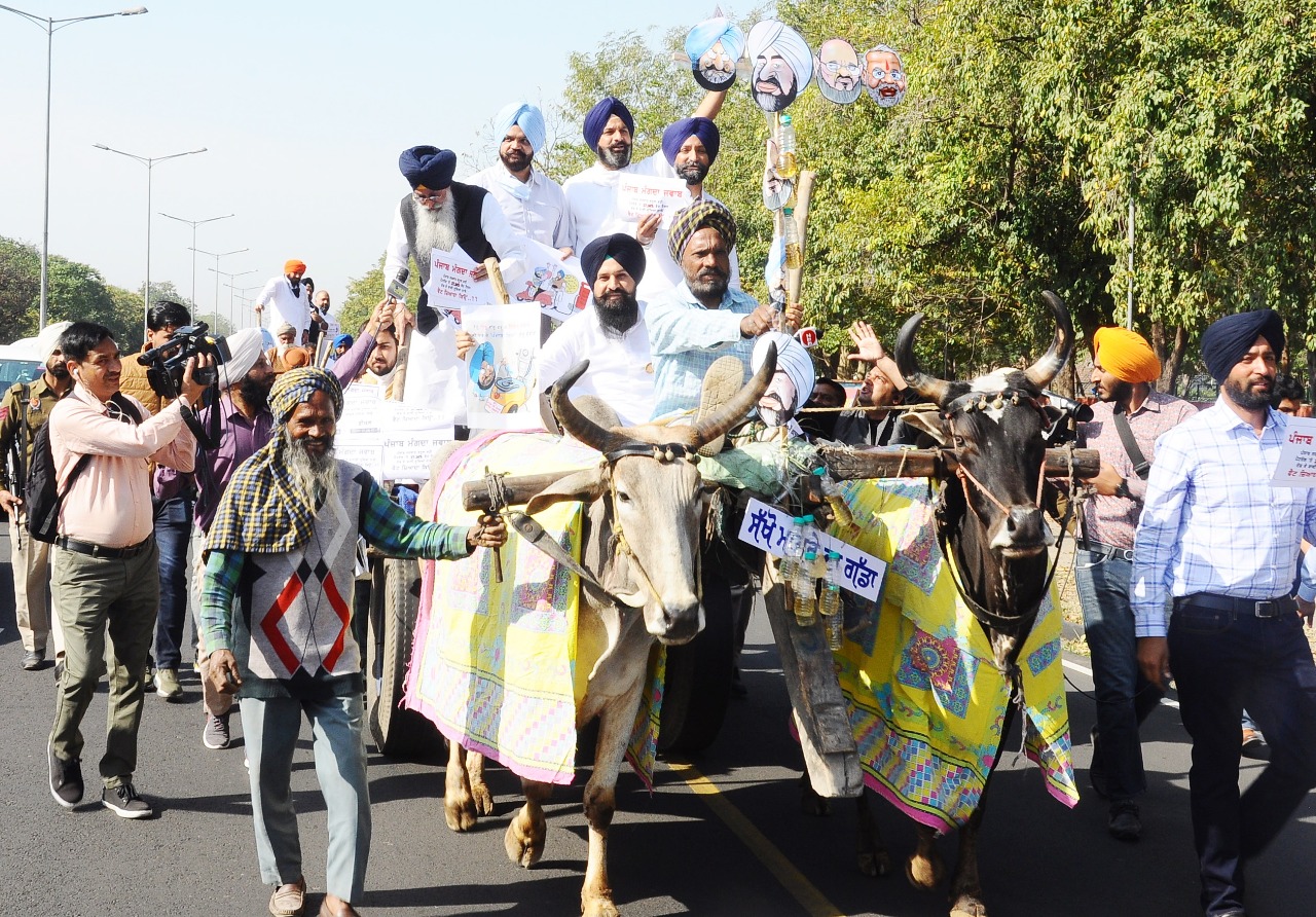 ਉਹਨਾਂ ਕਿਹਾ ਕਿ ਅਜਿਹਾ ਕਰਨ ਦੀ ਥਾਂ ਕਾਂਗਰਸ ਸਰਕਾਰ ਕੇਂਦਰ ਨਾਲ ਰਲ ਕੇ ਫਿਕਸ ਮੈਚ ਖੇਡ ਰਹੀ ਹੈ ਕਿਉਂਕਿ ਹਰ ਵਾਰ ਤੇਲ ਕੀਮਤਾਂ ਘਟਾਉਣ ਨਾਲ ਵੈਟ ਵਿਚ ਵੀ ਵਾਧਾ ਹੋ ਜਾਂਦਾ ਹੈ। ਉਹਨਾਂ ਕਿਹਾ ਕਿ ਅਜਿਹਾ ਕਰਨ ਦੀ ਥਾਂ ਕਾਂਗਰਸ ਸਰਕਾਰ ਕੇਂਦਰ ਨਾਲ ਰਲ ਕੇ ਫਿਕਸ ਮੈਚ ਖੇਡ ਰਹੀ ਹੈ ਕਿਉਂਕਿ ਹਰ ਵਾਰ ਤੇਲ ਕੀਮਤਾਂ ਘਟਾਉਣ ਨਾਲ ਵੈਟ ਵਿਚ ਵੀ ਵਾਧਾ ਹੋ ਜਾਂਦਾ ਹੈ।