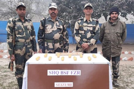 BSF ਨੇ ਫਿਰੋਜ਼ਪੁਰ ਸੈਕਟਰ ਤੋਂ ਬਰਾਮਦ ਕੀਤੀ ਕਰੀਬ ਢਾਈ ਕਰੋੜ ਦੀ ਹੈਰੋਇਨ