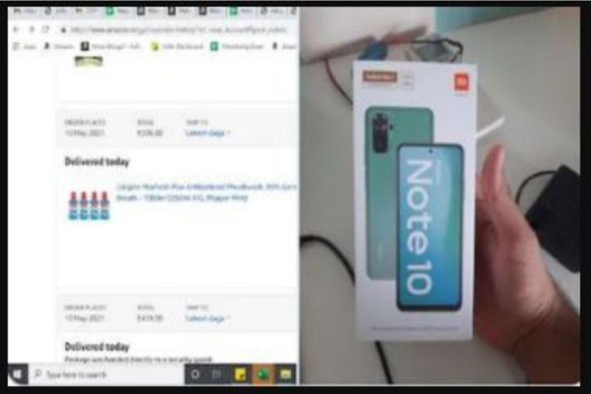 Amazon से मंगवाए गए माउथवॉश, घर पहुँच गया स्मार्टफोन Redmi Note 10- NewsPunjab