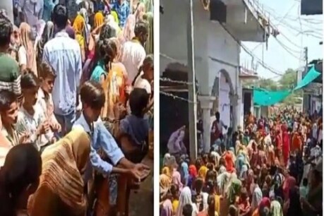 'ਪਰੀਆਂ ਦੇ ਹੱਥੋਂ ਪਾਣੀ ਪੀਣ ਨਾਲ ਠੀਕ ਹੋਏਗਾ ਕੋਰੋਨਾ', ਇਸ ਅਫਵਾਹ 'ਤੇ ਜੁਟੀ ਭੀੜ, ਕਰੋਨਾ ਨਿਯਮਾਂ ਉੱਡੀਆਂ ਧੱਜੀਆਂ