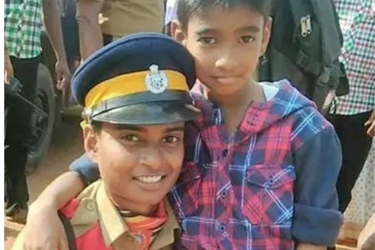 woman police officer aanie from selling lemonade