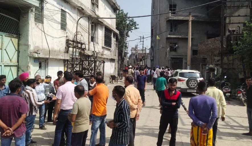 Part of three-storey factory collapses in Ludhiana, 9 injured, including children