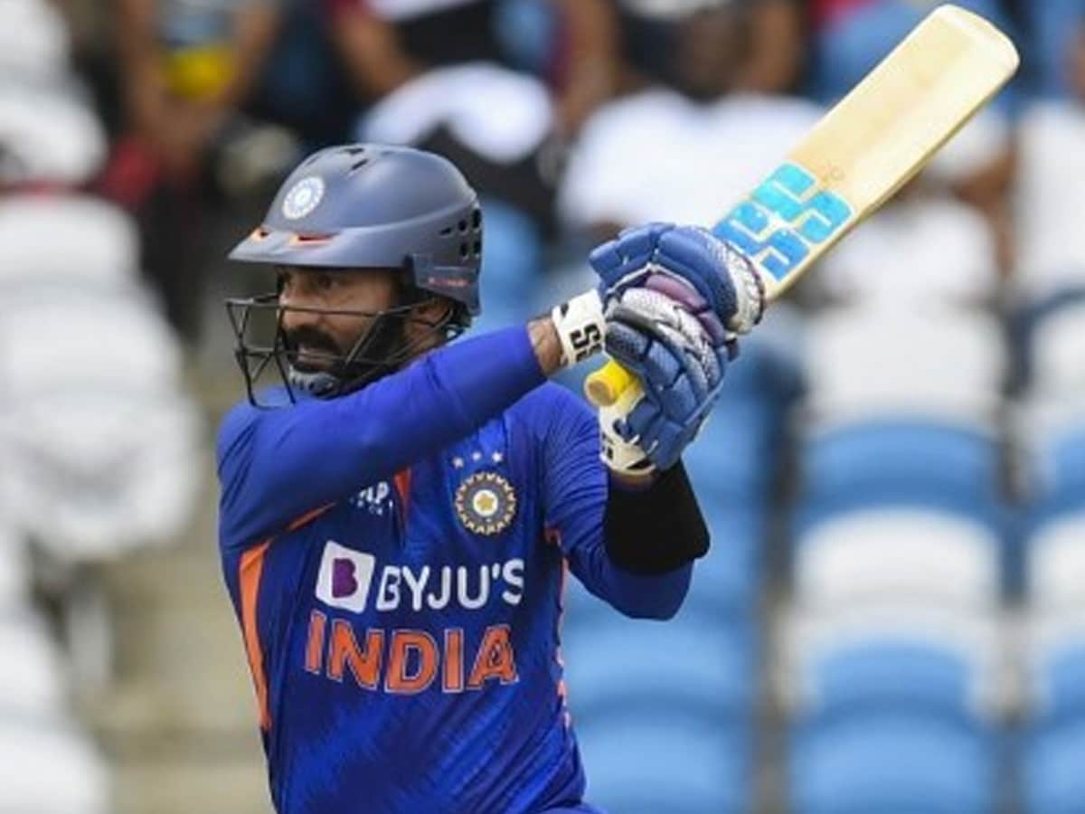 Dinesh Karthik IND vs WI 1st T20I