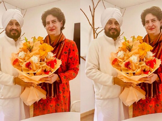 ਪੰਜਾਬ ਪਰਤੇ ਸਾਬਕਾ ਮੁੱਖ ਮੰਤਰੀ ਚਰਨਜੀਤ ਚੰਨੀ, ਕਾਂਗਰਸ ਨੂੰ ਹਿਮਾਚਲ ਜਿੱਤ ਦੀ ਦਿੱਤੀ ਵਧਾਈ (Photo credit Twitter @CHARANJITCHANNI)