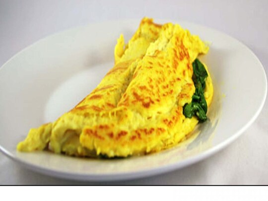 vegan egg omelette