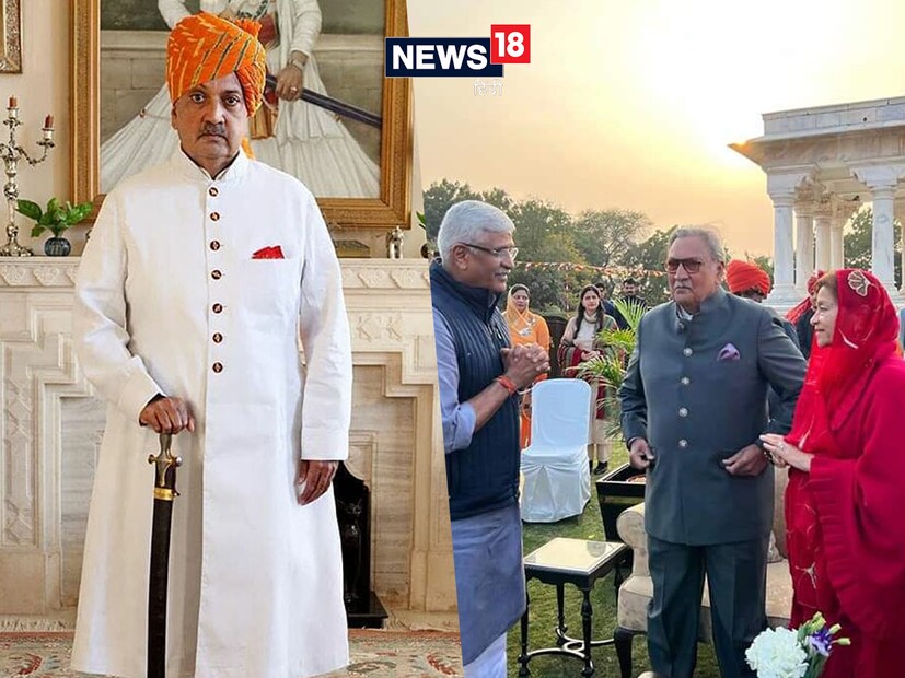 Gaj Singh Birthday: ਤਲਵਾਰ ਨਾਲ ਕੱਟਿਆ 7 ਮੰਜਿਲਾਂ ਕੇਕ, 80 ਕਿੱਲੋ ਦਾ ਪੇਡਾ ...