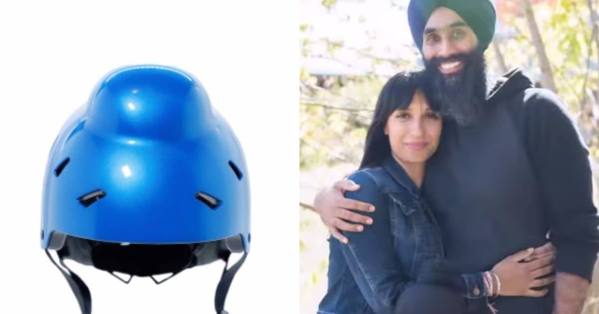 sikh helmet, sikh woman, viral sikh helmet, viral sikh helmet sikh