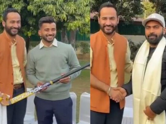 ਖੇਡ ਮੰਤਰੀ ਗੁਰਮੀਤ ਸਿੰਘ ਮੀਤ ਹੇਅਰ ਵੱਲੋਂ ਭਾਰਤੀ ਹਾਕੀ ਟੀਮ ਦੇ ਖਿਡਾਰੀਆਂ ਦਾ ਸਨਮਾਨ