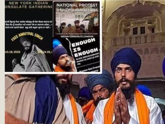 ‘ਵਿਦੇਸ਼ਾਂ 'ਚ ਅੰਮ੍ਰਿਤਪਾਲ ਸਿੰਘ ਦੇ ਸਮਰਥਨ ਵਿੱਚ ਭਾਰਤੀ ਦੂਤਾਵਾਸਾਂ ਨੂੰ ਬਣਾਇਆ ਨਿਸ਼ਾਨਾ’