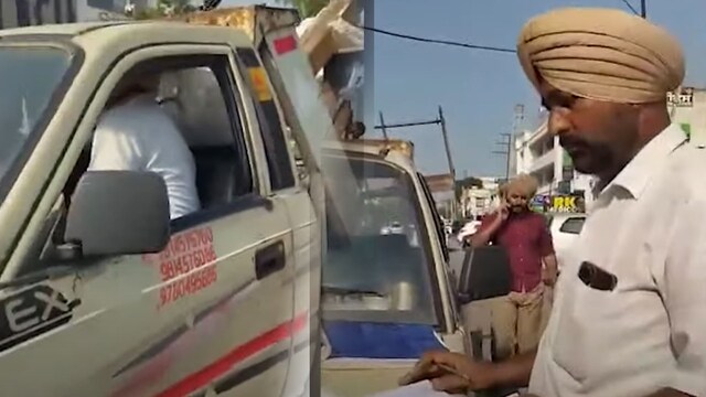 ਚਲਾਨ ਕੱਟਣ ਤੇ ਭੜਕਿਆ ਨੌਜਵਾਨ, ਬਣਾ ਲਈ ਵੀਡੀਓ, ਭਖ ਗਿਆ ਮਾਹੌਲ