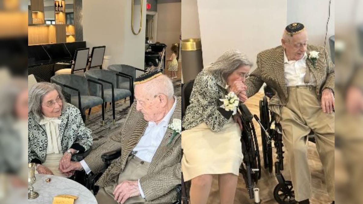 100-year-old groom, 102-year-old bride! Created world record, the oldest newly married couple!