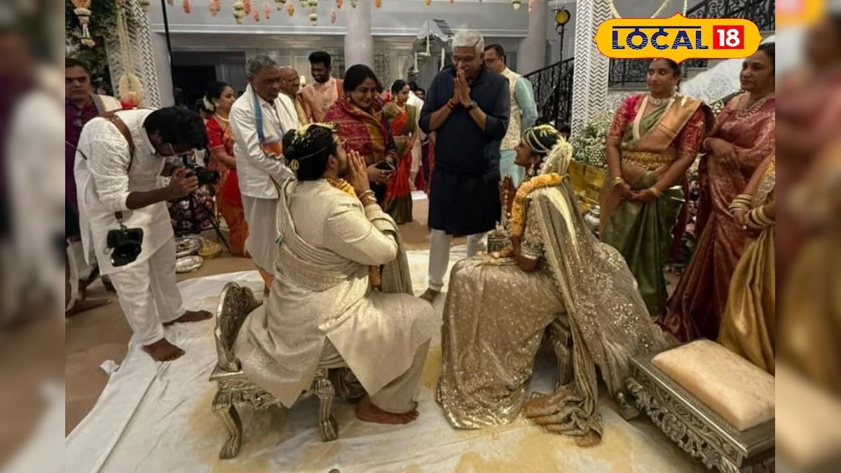Badminton player PV Sindhu’s first wedding picture came out, fans congratulated