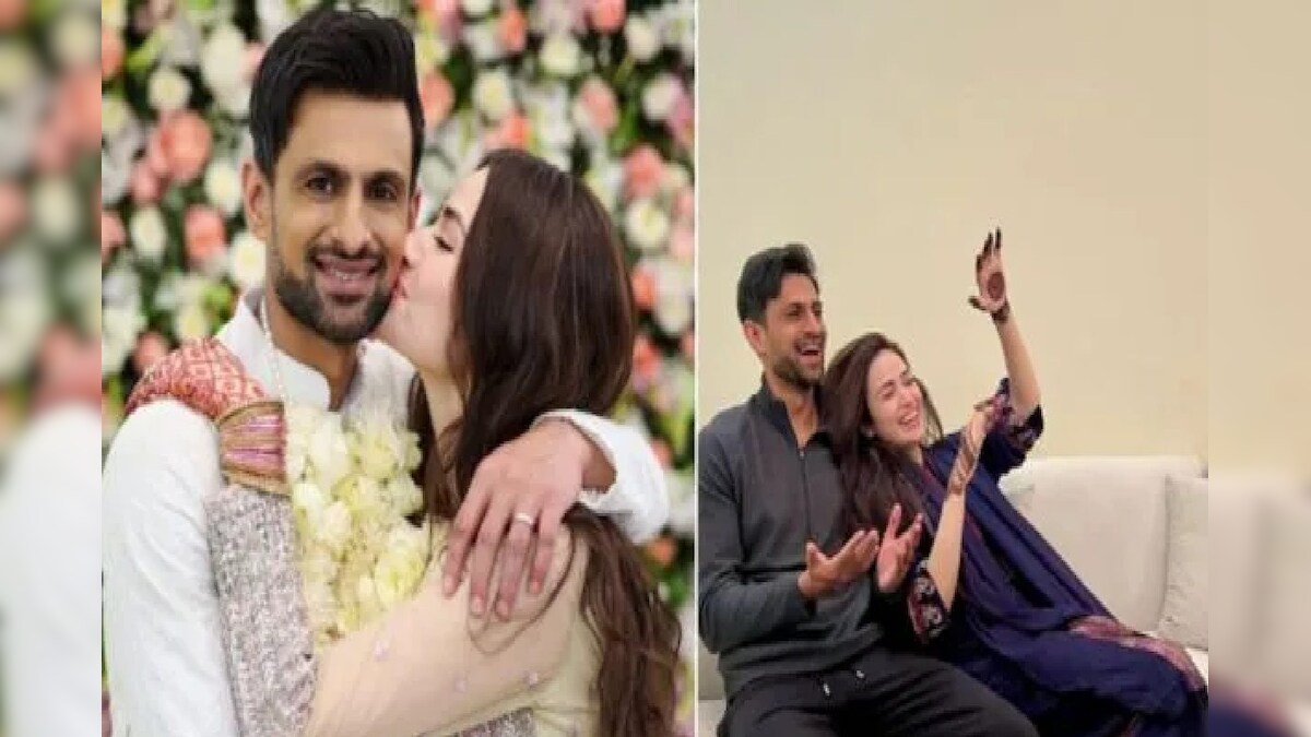 Shoaib Malik is celebrating the first anniversary of his third marriage, shared romantic pictures