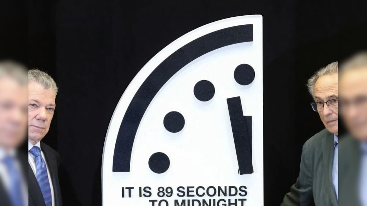Caution! The world is only 89 seconds away from the Maharakraly! Close to destruction to Dummi Clock Time – News-Patiala English