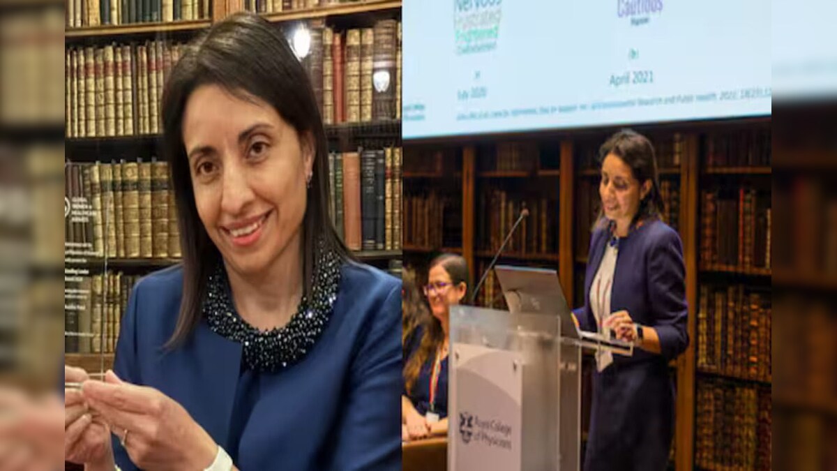 Mumtaz Patel of Indian descent for 500 years old college Royal College of Physicians of London