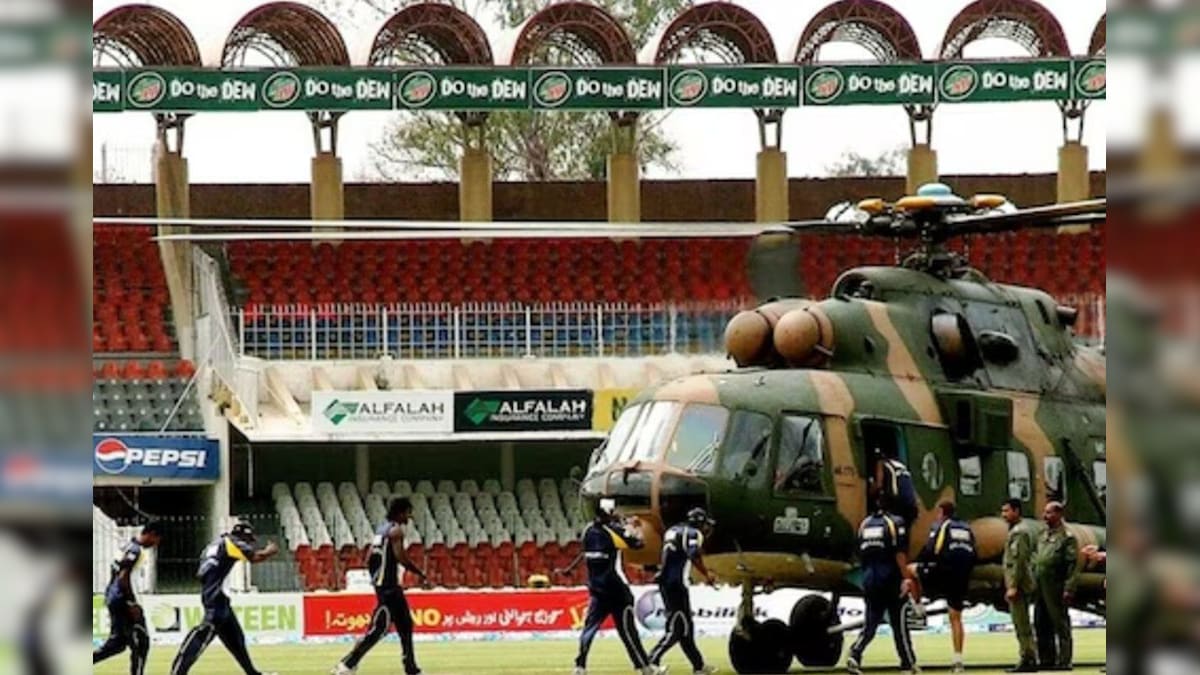 The bus full of players in Pakistan had gone back to the full team, the whole team, blind