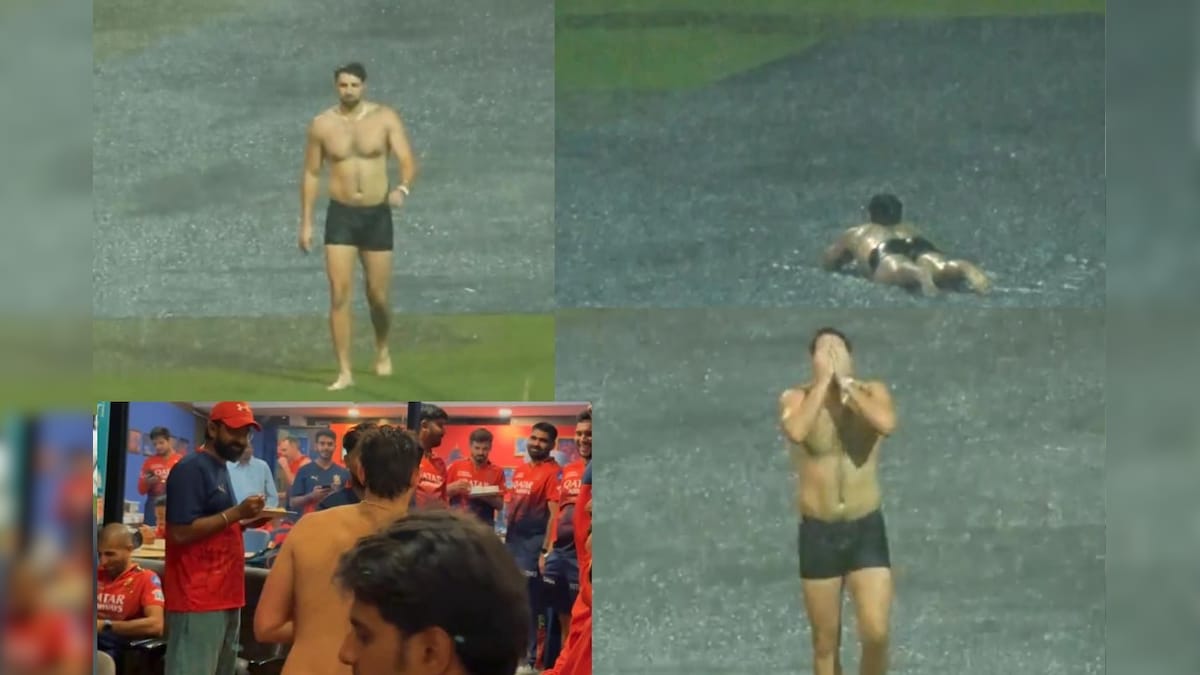 Cricketers, Video, and the cricketers were able to take off the cloth, and the Video I to