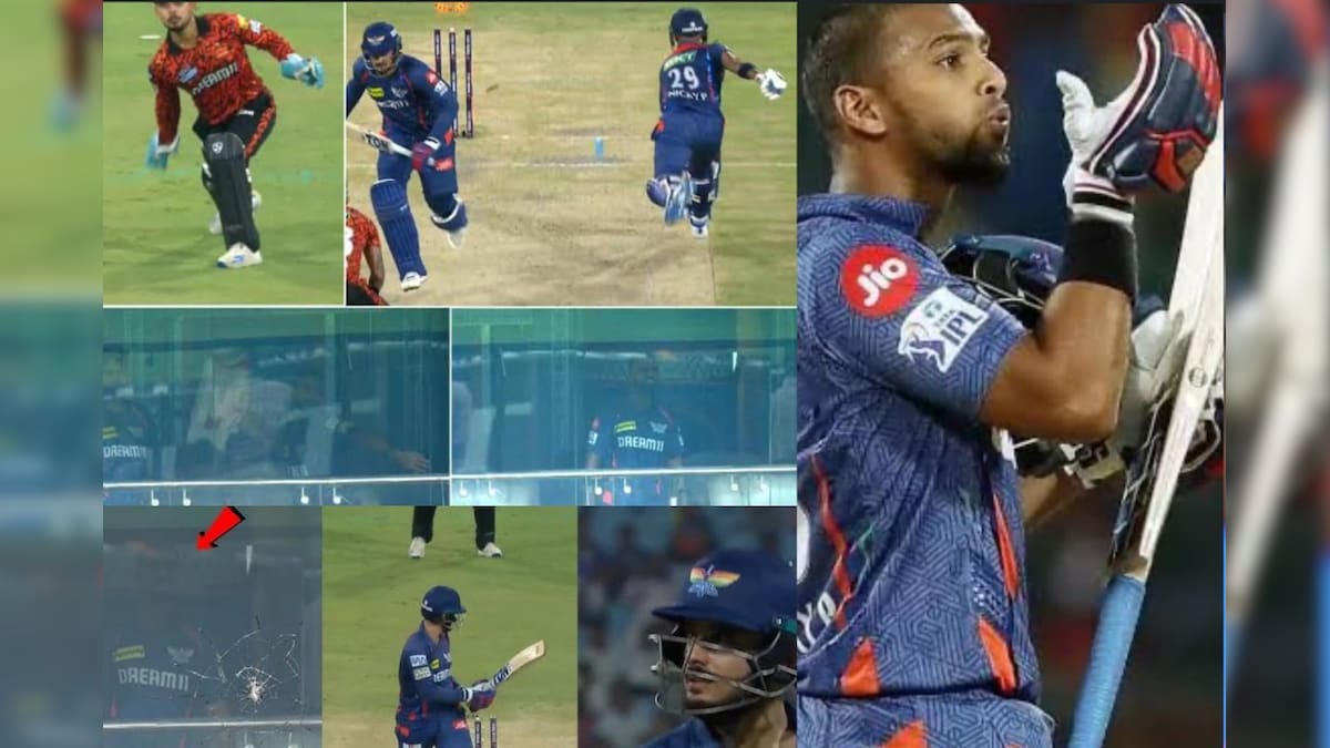 After runout, Puran pulled the vandalic of the fray in the field, pull out Indian players