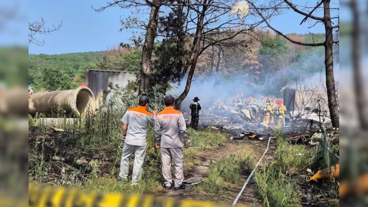 Planera Crash – Dilgone’s plane fell, the sky filled with smoke, see the video … resident Watch Whideo – News-Patiala English