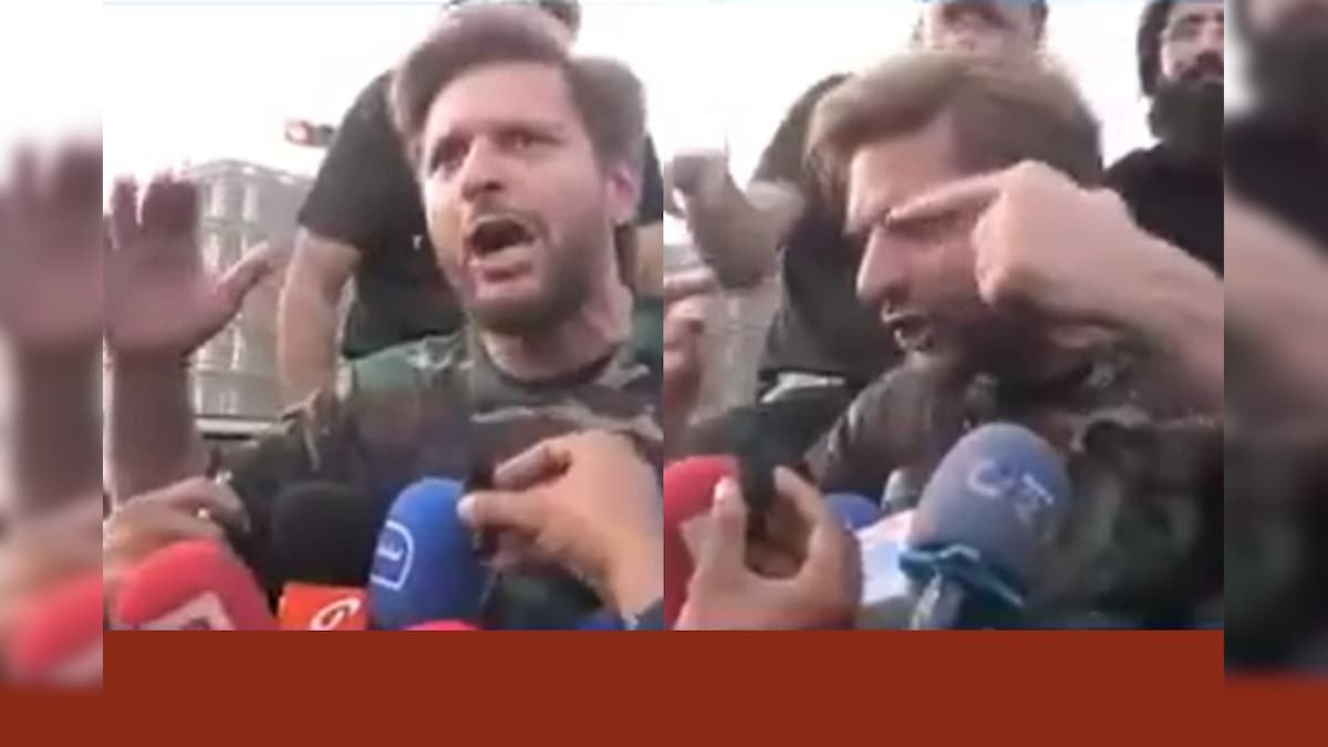 Another poisonous video of Shahid Afridi was against India, the Indian Army taught him how to expand how is read