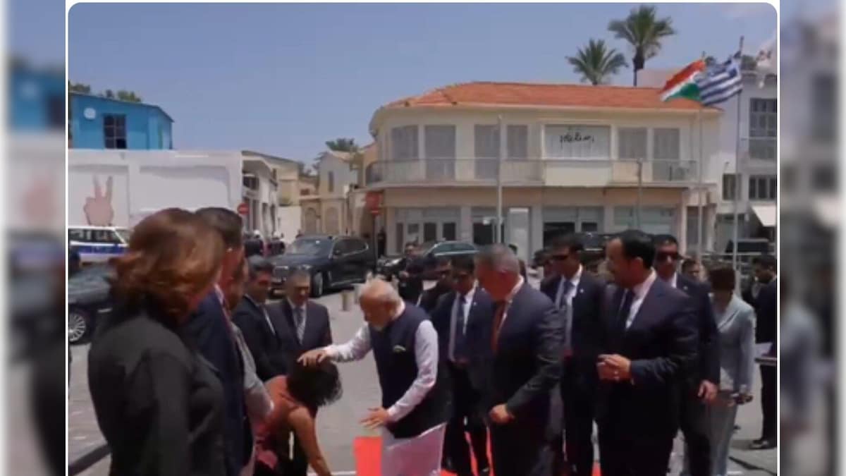 Such the women’s leader of Cyprus, adding the videlo on social media