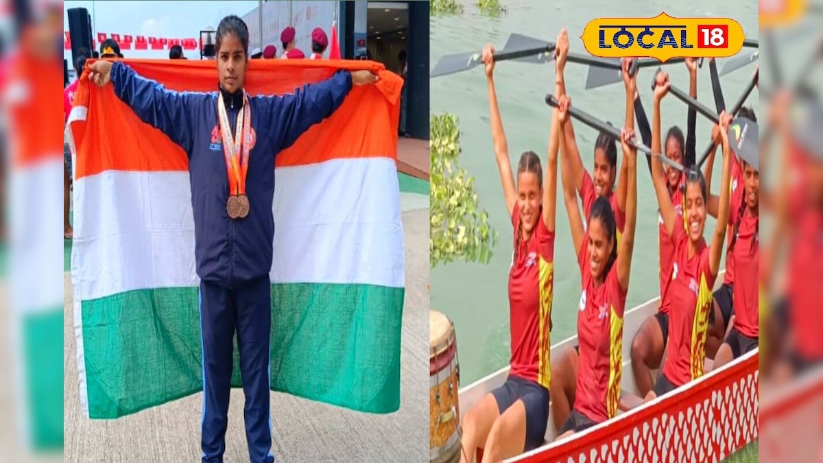 Practice in the river of the village .. Then the world saw the world, waved in China, waved in China