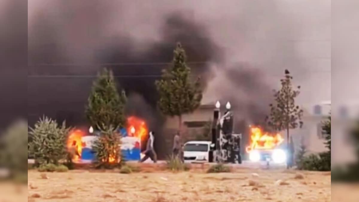 Draw of BLAchistan, explosion, occupying occupied area, many deaths, in many places,