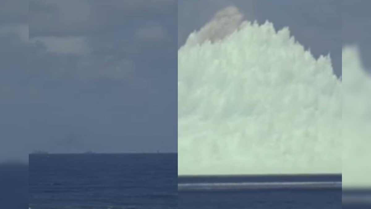 When the Atm Bomb, the waves fell inside the water, the waves were the sea, then what happened …