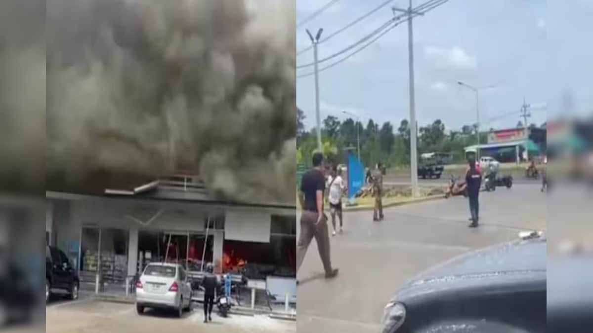 Cambodia’s attack was destroyed Bangkok’s gas station, Thailand replied with air attacks, many deaths