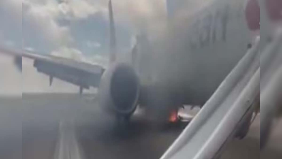 Fire at the plane taking 179 passengers at the airport at the airport at the airport – News-Patiala English