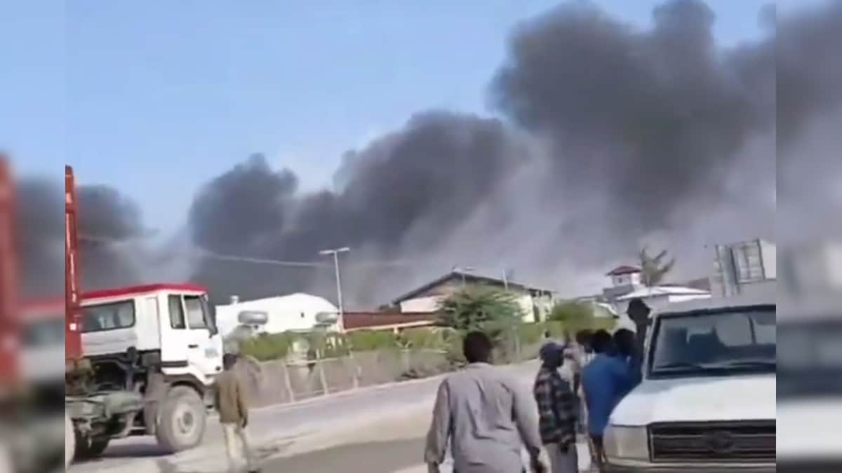 Plane Crash- A plane crash at the airport, fearing the death of all passengers