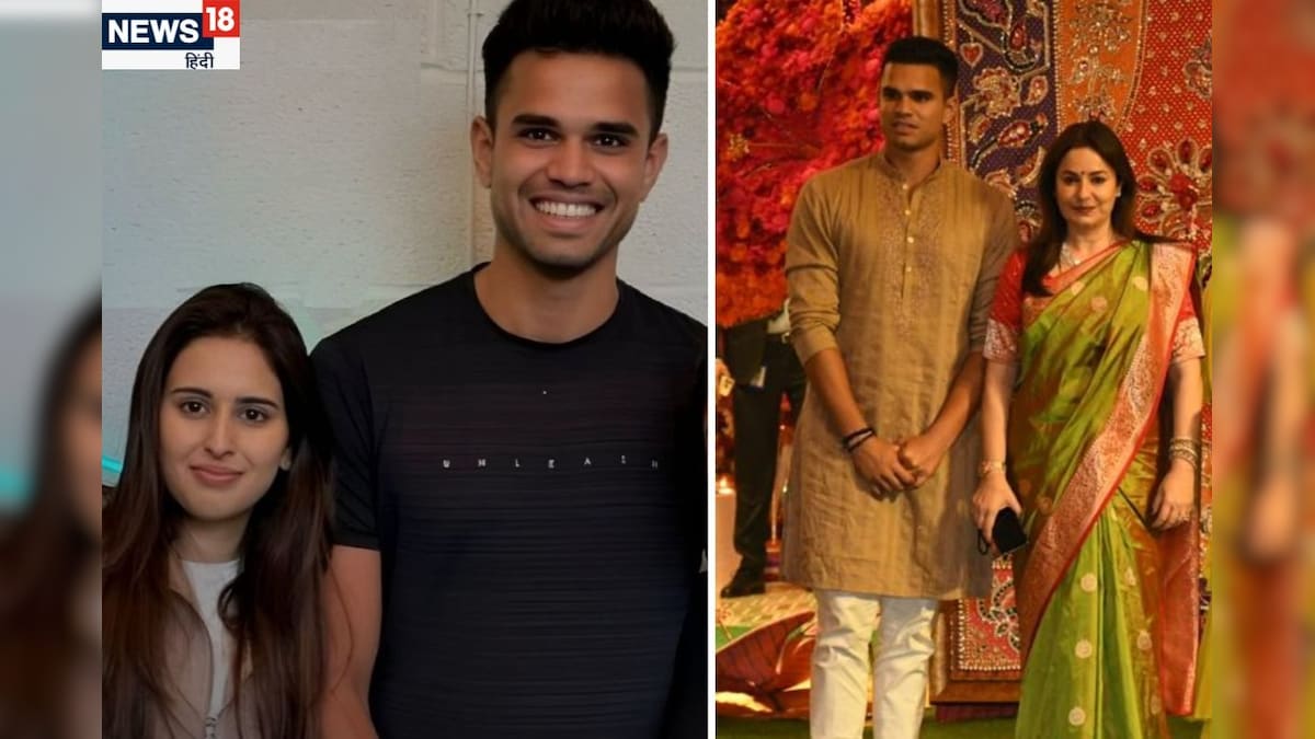 Arjun Tendulkar Kuna Narrows at the age of Sania Chandoch, how many years in both in both?