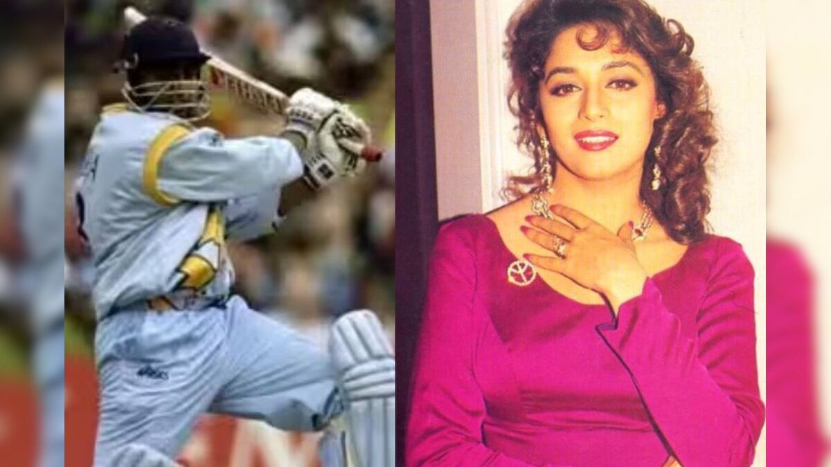 This cricketer is related to the royal family, never for Madhuri Dikshit