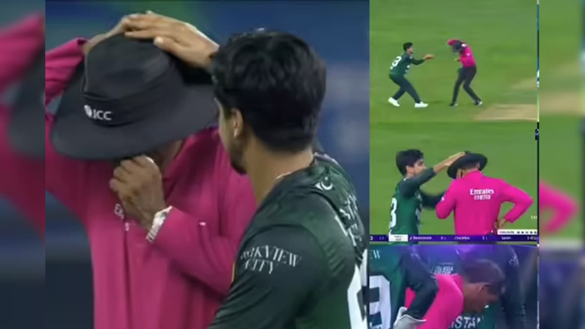 During a live match, umpire ulcers head, leaving the Pakistan … Pakistanis What did the Pakistanis do? High-voltage drama on the field – News-Patiala English