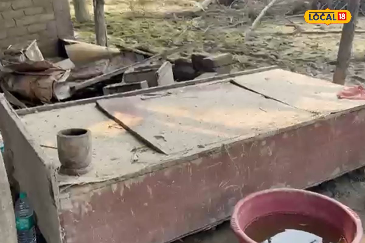 Bhoa ravi river flood devastation in pathankot bhoa village family lost ...