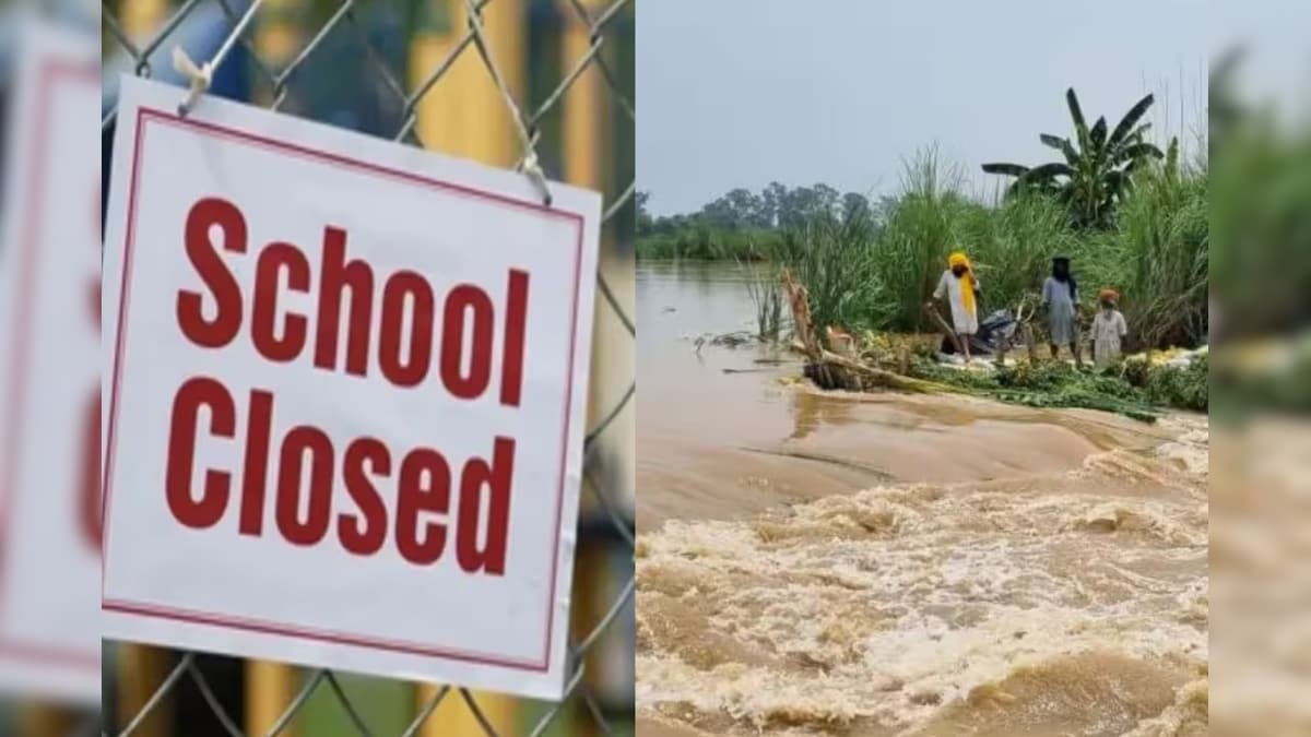 Vacations on Schools between the floods in Punjab!