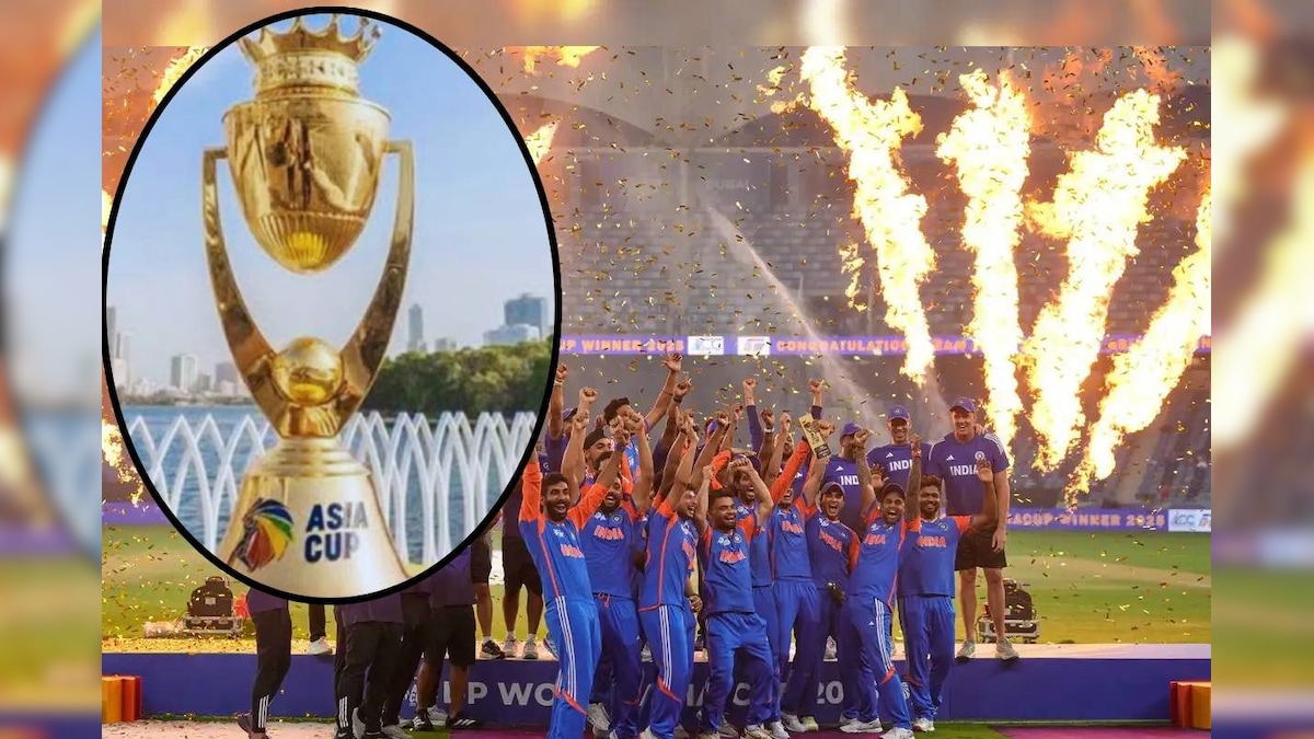 When will the trophy of the Asia Cup in Dubai, when willing free from the clown of Mohsin.