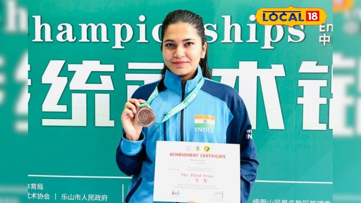 Isha hoisted tricolor in China, won bronze medal in Wushu Championship