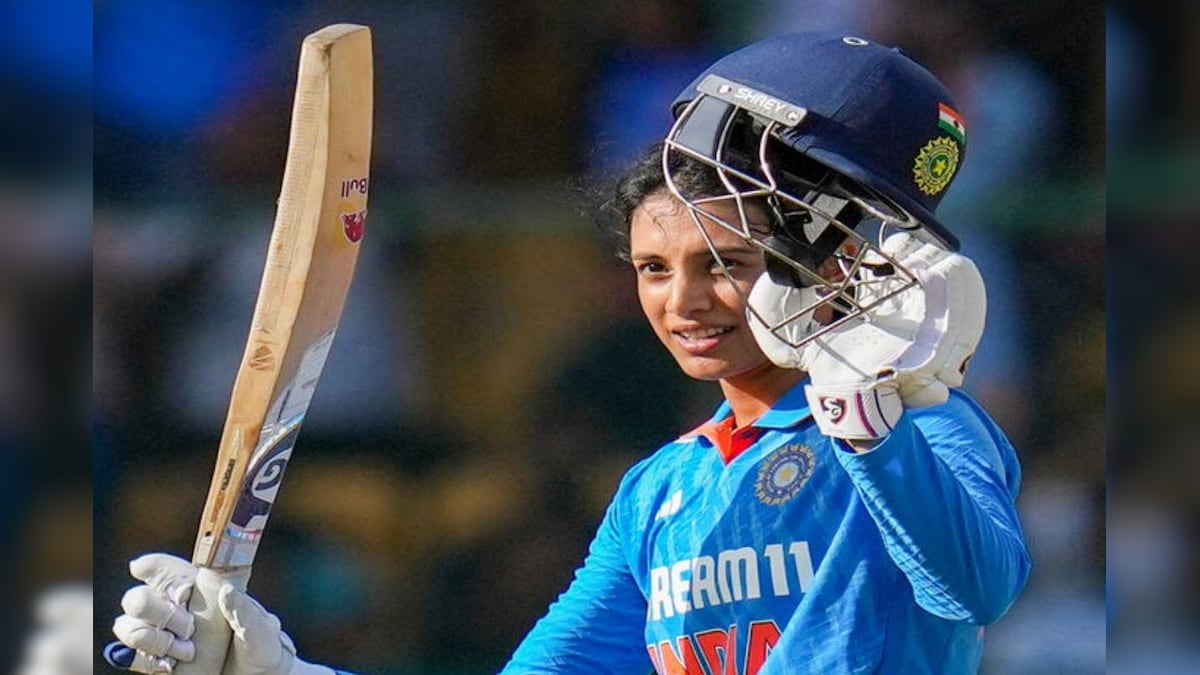 Smriti Mandhana created history by scoring a century in the World Cup