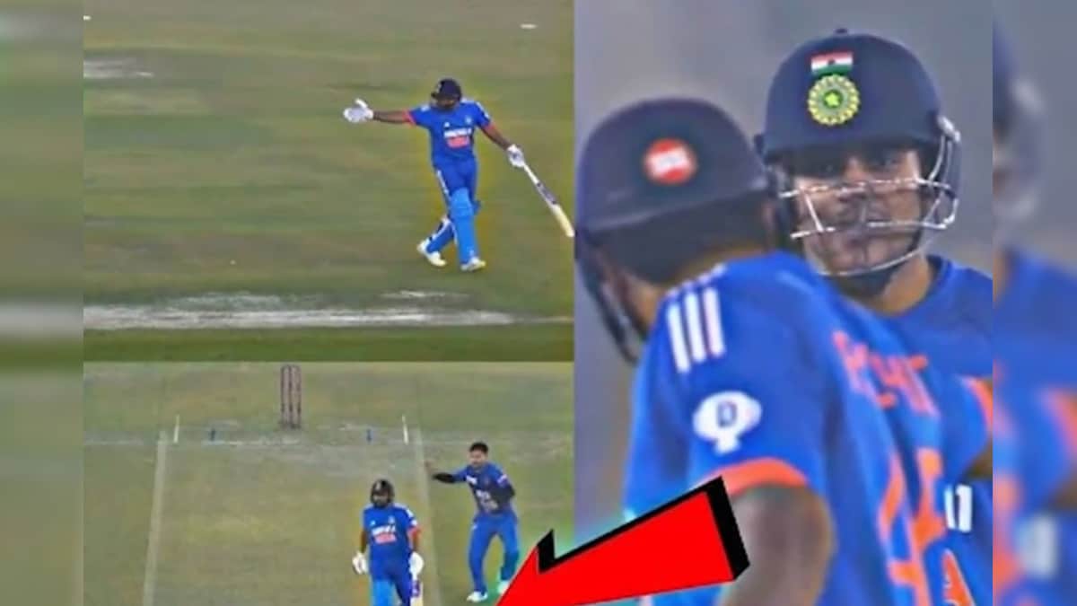 What happened during the match that caused Rohit Sharma to get angry at Shubman Gill? Video went viral